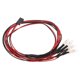 thumbnail image 4 of 2X Kit de 4 Luces LED 2 Blanco 2 Rojo para 1/10 1/8 Redcat Axial SCX10 D90 RC Car, 4 of 9