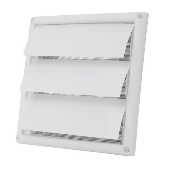 Fresh Air 6Inch Plastic Vents Single-Layer Return Air Shutter Vents