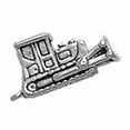 thumbnail image 1 of Sterling Silver 30" .8mm Box Chain 3D Bulldozer Pendant Necklace, 1 of 2