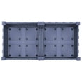 thumbnail image 5 of vidaXL Raised Bed Blue Grey Polypropylene (PP) Large Planter Box 31.5"x15.7"x28", 5 of 5