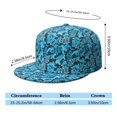 thumbnail image 4 of Camouflage Flat Baseball Cap – Adjustable Snapback Hat with Flat Bill, Breathable and Durable, Personalized Design for Sports, Travel & Daily Wear, 4 of 6
