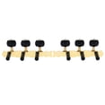 thumbnail image 4 of Alice AO-020HV3P 1Pair(Left + right) Classical Guitar Tuning Key Gold /Black Plated Peg Tuner Machine Head(long) String Tuner, 4 of 7