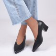 thumbnail image 1 of Sandalias Mujer Casual Cuadrado Tacón alto Sexy Serpiente Patrón Punta estrecha Zapatos de color sólido Wmkox8yii nm4089, 1 of 3
