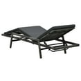 thumbnail image 5 of vidaXL Sun Lounger with Cushion Poly Rattan Gray, 5 of 7