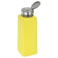 thumbnail image 1 of Dispensador de Alcohol Solvente 500ml (16.9oz) con Bomba de Dispensación de Líquido y Tapa de Acero Inoxidable para Removedor de Esmalte, Limpiador de Acetona, Amarillo, 1 of 6