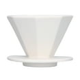 thumbnail image 3 of Pour Over Coffee Filter, Simple Reliable Exquisite Coffee Dripper  For Cafe For Home White,Black, 3 of 8