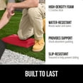 thumbnail image 3 of GORILLA GRIP Kneeling Pad, Cushioning Support for Knees, Extra Thick, Water Resistant, 17.5x11 Red, 3 of 10