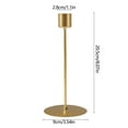 thumbnail image 4 of HengDidi 1pcs Candlestick Crafts Simple Nordic Desk Candle ornament Candle Holder for Home Decor Dining Room Thanksgiving Wedding Home Decor,Kitchen,&Other, 4 of 7