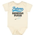 thumbnail image 3 of Inktastic Future Badminton Player Sports Boys or Girls Baby Bodysuit, 3 of 5