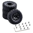 thumbnail image 5 of 4pcs 1:24 Rubber Wheels Tires Set Diy Accessories Replacements For Axial Scx24 90081 Model Buggy, 5 of 5