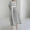 Gray, variant on SCSAlgin Women's Casual Loose Midi Dresses Stripe Flowing Dress Long Sleeve Crew Neck Oversized Dress with Pockets