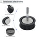 thumbnail image 4 of Polea tensora del cinturón serpentino Unique Bargains para Porsche Cayenne 2008-2010 con arandela de tornillo No.7PP145276/95814527601 Plástico Negro 1 Pcs, 4 of 6