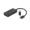 thumbnail image 2 of Tipo-C y Micro USB a HDMI-Compatible 1080P HD Audio Video Adapter Cable para HDTV, 2 of 9