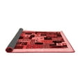 thumbnail image 2 of Ahgly Company Indoor Rectangle Abstract Red Contemporary Area Rugs, 2' x 4', 2 of 4
