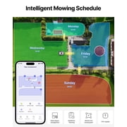 ANTHBOT M5 Wire-Free Robotic Lawn Mower with Blades 1/8 Acre, RTK Dual Vision 4G App Control, 45% Slope