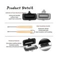 thumbnail image 4 of Hot Dog Toaster, Double-sided Sandwich Baking Pan, Cheese Maker Sandwich Maker Flip Pan,camping Frying Pan, 4 of 5