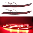 thumbnail image 3 of Car Light Car Lamp Rear Light Brake Light Back Fog Light 2 Pcs LED Lamp Car Dual Function Rear Bumper Lamp Plane Model For  Elantra 16~17 12V, 3 of 8