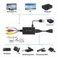 thumbnail image 3 of Convertidor Compatible con para una AV Convertidor Compatible con para una VíDeo Adaptador de Audio Compatible con para PAL/NTSC, 3 of 5