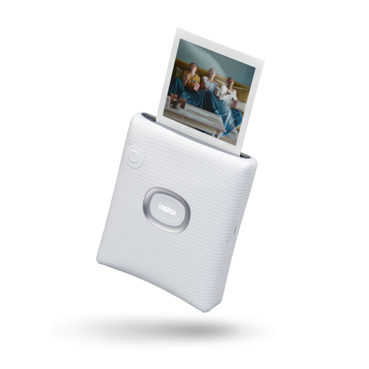 Fujifilm INSTAX Square Link Instant Printer (White) w/Instax Film Kit Bundle