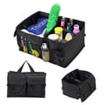 thumbnail image 1 of Kids car organizer for passenger seat, back seat and trunk. Foldable car seat organizer with ample storage compartments for toys, books, snacks and mo, 1 of 2
