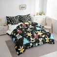 thumbnail image 3 of Manfei Merry Christmas Kids Bedding Comforter Set 7pcs, Dreamy Fairy Princess King Bedding Sets, Nutcracker Mouse Guard Reversible Bed Sheets, Ultra Soft Bedroom Decor, 3 of 7