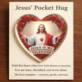 thumbnail image 2 of Pocket Hug Token Valentine Gift, Religious Keepsake with Acrylic Heart and Card, Inspirational Pocket Gift for Reflection and Gifting, Portable Keepsake Set, 2 of 3