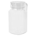 thumbnail image 2 of Water Pitcher With Lid And Spout Handle Clear Plastic Pitcher Carafe Beverage Container Fridge Jug For Juice Tea 500 ML, 2 of 8