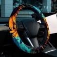 thumbnail image 6 of Starry Sky Steering Wheel Cover for Car, 14.5 Inch PVC Leather Auto Accessories with Printing, 6 of 6
