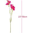 thumbnail image 2 of Artificial Wild Flower Cosmos 6pcs Long Stem Coreopsis for Wedding Bridal DIY Bouquet Home Décor Centerpieces(Blue), 2 of 5