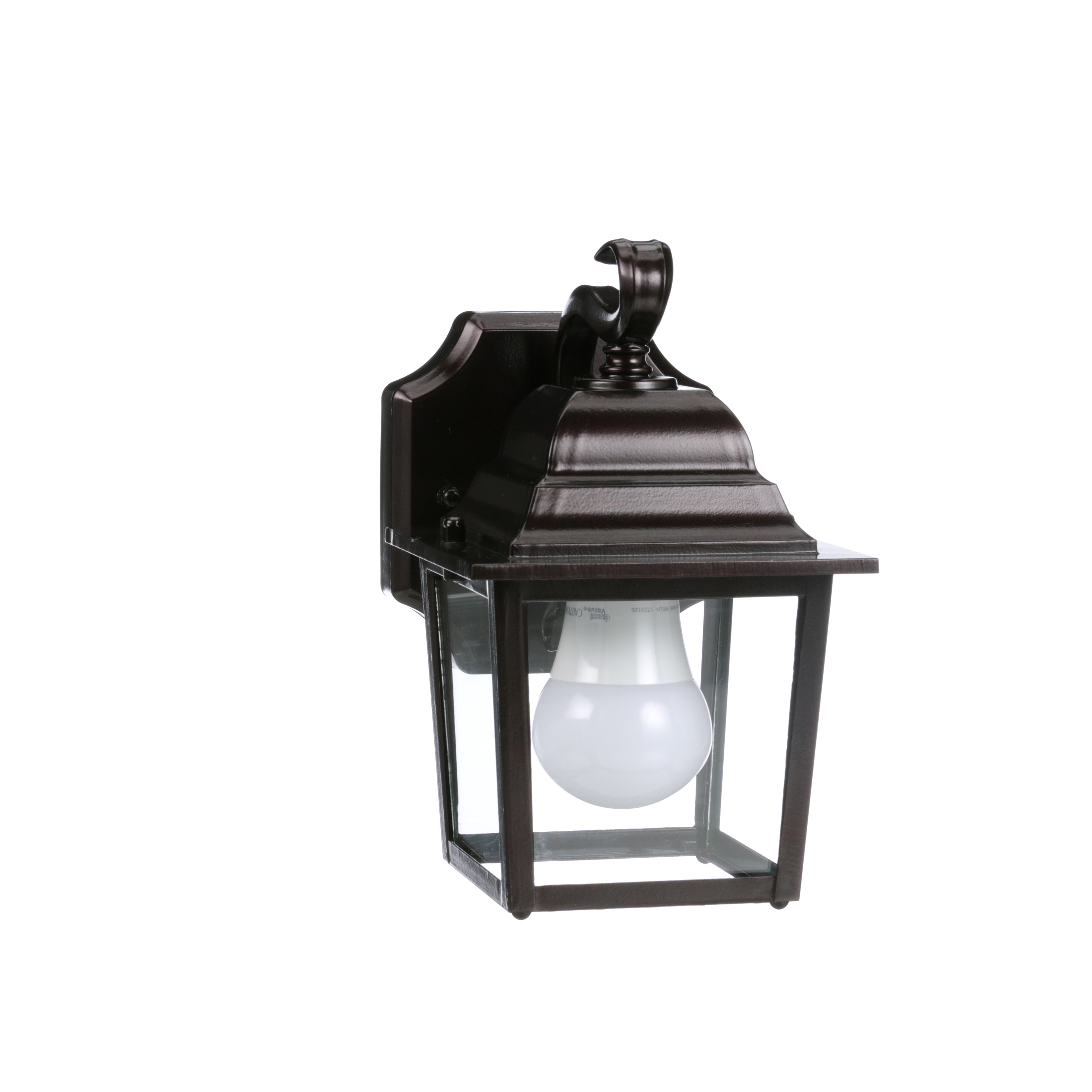 Mainstays WallMounted Outdoor Lantern, OilRubbed Bronze Finish