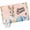 Pink, variant on Area Rugs 2.7'x5', Happy Easter Carpet for Living Room Bedroom Dining Room, Spring Watercolor Bunny Eggs Flowers Throw Kitchen Rugs Non Slip Washable Rectangle Indoor Outdoor Rugs