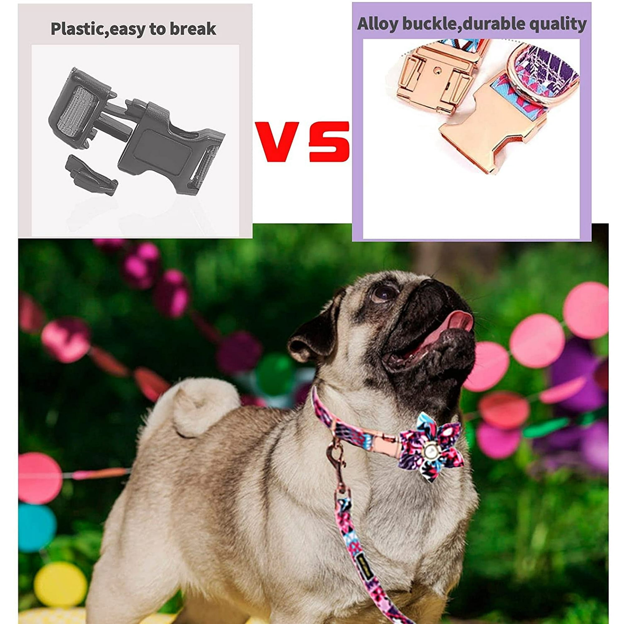 Detachable flower for dog collar online