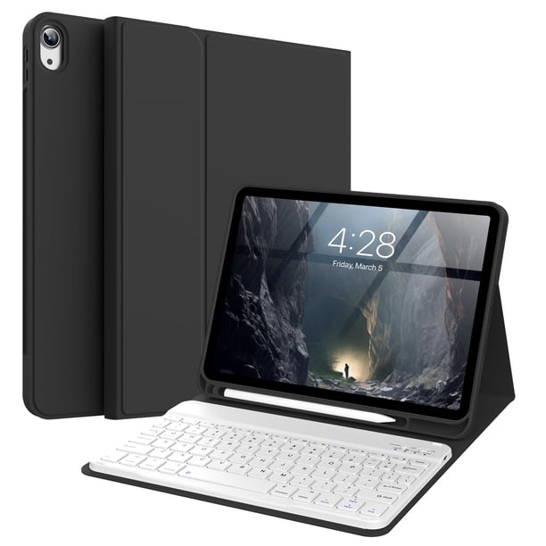 Funda con Teclado KVTVOU para iPad 11ª/10ª Generación 11" Bluetooth