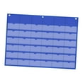 thumbnail image 2 of Pocket Chart Wall Mount File Holder Card Organizer Clear PVC Material for Classroom Office Dormitory Storage, 2 of 9