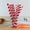 Red, variant on 100Pcs Paper Disposable Straws, Pink and White Striped Paper Straws, Biodegradable Disposable Drinking Straws for Smoothie, Brithday, New Year, Party Decoration Supplies