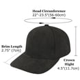 thumbnail image 4 of TOPTIE Unisex Cotton Corduroy 6 Panel Trucker Cap, 4 of 8