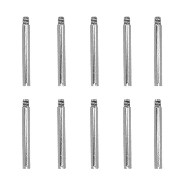 10pcs Watch Band Screw Link Pins Replacement Parts Watch Repair Tools Watchmaker Accessories
