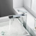 thumbnail image 3 of Kibi Blaze-T Single Handle Bathroom Vessel Sink Faucet with Pop Up Drain, 3 of 3