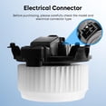 thumbnail image 5 of BDFHYK AC Heater Blower Motor Fan 700230 Compatible with Toyota Corolla 2013-2019, Matrix 2009-2014, RAV4 2006-2018, HVAC Blower Motor Assembly Replacement for 8710342090, 19184662, 5 of 7
