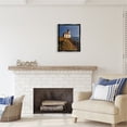 thumbnail image 3 of Stupell Industries Coastal Lighthouse Photography Landscape Photography Black Floater Framed Canvas Art Print Wall Art, 17 x 21, 3 of 10