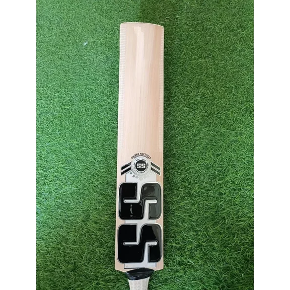 SS Cricket Bat Short Handle with Big Edge 38-40mm – Free Knocked and Game-Ready