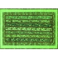thumbnail image 1 of Ahgly Company Indoor Rectangle Abstract Green Modern Area Rugs, 7' x 9', 1 of 4