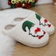 thumbnail image 4 of Pantufla Zapatillas navideñas de piel esponjosa, zapatos peludos interiores enanos de dibujos animados para invierno en interiores Likrtyny  Tenis De Mujer Tenis De Hombre, 4 of 9