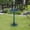 Green#2, variant on Garden Accessories Outsunny 28'' Bird Bath Outdoor Resin Decor with Fleur De Lis Pattern, Time-Worn Finish,Garden Decorative Accessories