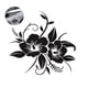 thumbnail image 3 of sweethay Etiqueta engomada del patrón de flores Vivid Car-Window Paster Modificación única Paster Etiqueta engomada universal del vehículo para la Vehículos, repuestos y accesorios Mis No.2 sweethay VI009246-02, 3 of 5