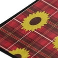 thumbnail image 4 of Dreamtimes 39x20 Inch Area Rug Sunflower Flowers Door Mat Washable Non-Slip Throw Floor Carpet Comfort Standing Mat for Kitchen, Floor, Office, Sink, Laundry, 4 of 6