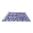 thumbnail image 2 of Ahgly Company Machine Washable Indoor Rectangle Abstract Blue Modern Area Rugs, 7' x 10', 2 of 4
