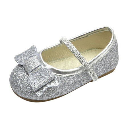 

Children Shoes Flat Shoes Toddler Shoes Princess Shoes Soft Sole Bowknot Low Heel Children Single Shoes