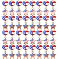 thumbnail image 1 of 60 piezas de colgantes de la bandera estadounidense, colgantes de colgantes patrióticos, colgantes de corazón de estrella para el día de la independencia, collar de pulsera de joyería del 4 de julio Sailing Electrónica, 1 of 3