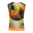 thumbnail image 4 of Moda de verano para hombres Impresión 3D Hombro expandido Casual Deportes Casual Camiseta sin mangas Chaleco Pompotops oipoqjl30654, 4 of 5